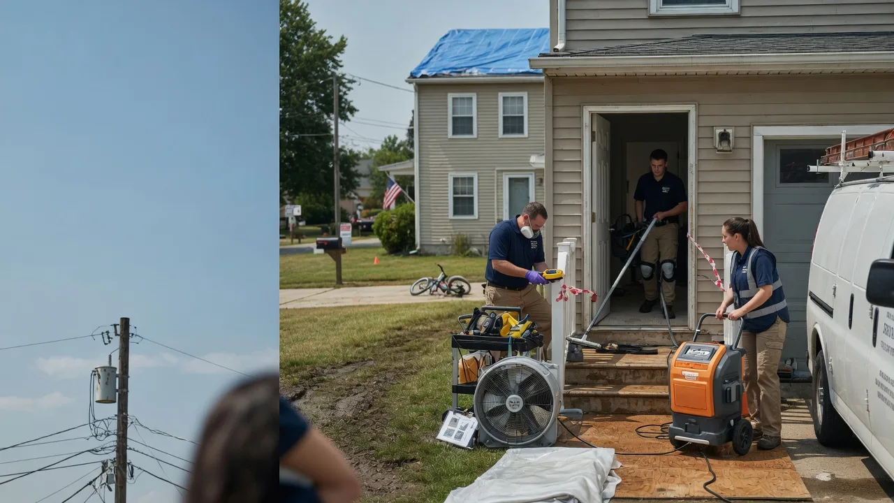 Water Damage Repair in Lequire, OK near me